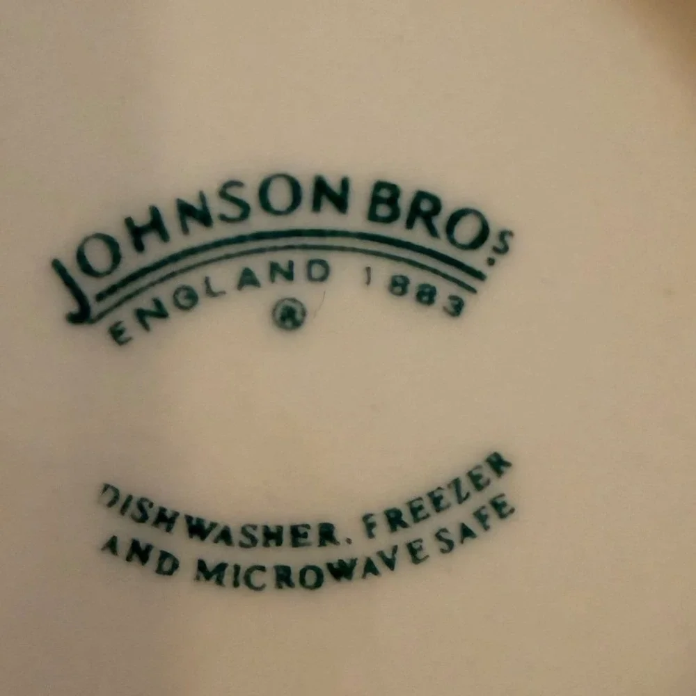 Johnson Brothers Old Britain Castles Pink Fruit Bowls Set of 5 Denbigh Castle